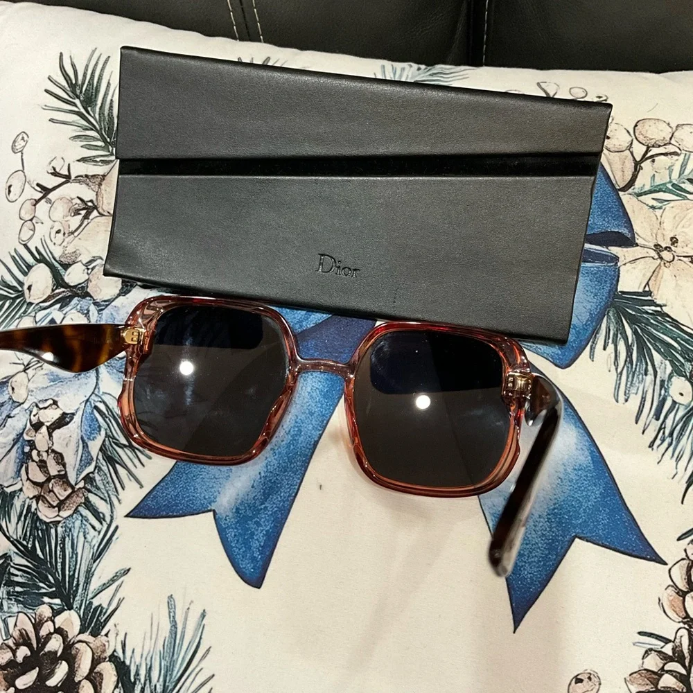Christian Dior Tortoise Shell Sunglasses
